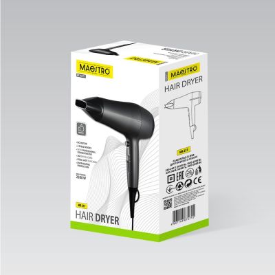 4. Hair dryer 2200W MAESTRO MR-217