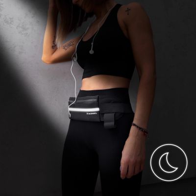 5. Wozinsky expandable running belt black (WRBBK1)