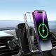 10. Wozinsky WEDZ-3Y8S clamp car holder with 15W inductive charger for phone on the air vent - black