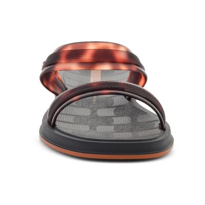 2. IPANEMA GLOW TRENDY SLIDE AD BLACK/TURTLE/BROWN 27421-BR850