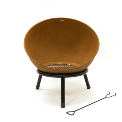 HEAT KAPPA GARDEN FIRE PIT Ø60 RUST