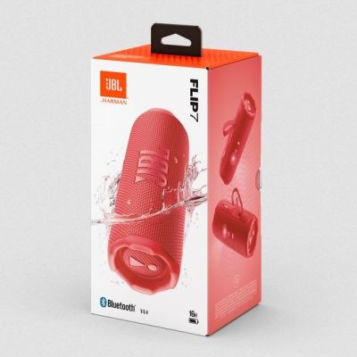 7. JBL FLIP 7 RED Red Portable Speaker