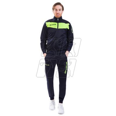 8. Tracksuit Givova Tuta Visa Fluo TR018F 0419