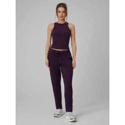 6. Women's slim ribbed knit top 4F 4FRAW25TSLEF310-50S