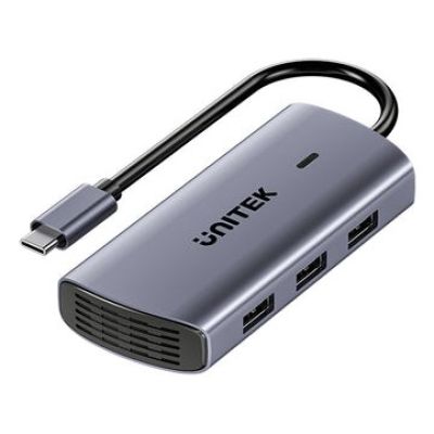 2. UNITEK USB-C HUB 6-in-1 | 3x USB-A | 5Gbps | PD 100 W | HDMI 4K@30Hz | RJ45