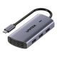 2. UNITEK USB-C HUB 6-in-1 | 3x USB-A | 5Gbps | PD 100 W | HDMI 4K@30Hz | RJ45