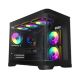 GameMax HYPE-M BK Micro Tower Computer Security & Mounts Black