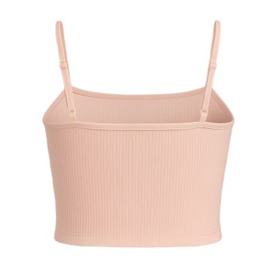 2. Nike Sportswear Essential Rib Crop Top Atmosphere/White - DM6737-610