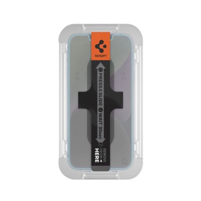 6. Spigen Glas.tR EZ Fit Tempered Glass for iPhone 13 / 13 Pro / 14 / 16e / 17e