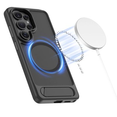 12. Tech-Protect MagRack MagSafe Case for Samsung Galaxy S26 Ultra - Matte Black