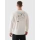 2. Men's oversize longsleeve with print 4F 4FWAW24TLONM315-11S