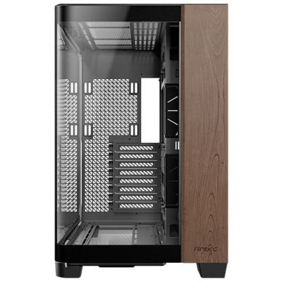 24. Antec C8 Curve Wood Full Tower Black, Clear, Wood