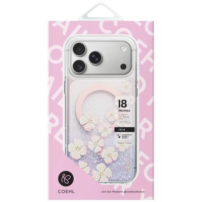 4. Uniq Coehl Isla Magnetic Charging Case for iPhone 18 Pro Max / 17 Pro Max - Pink