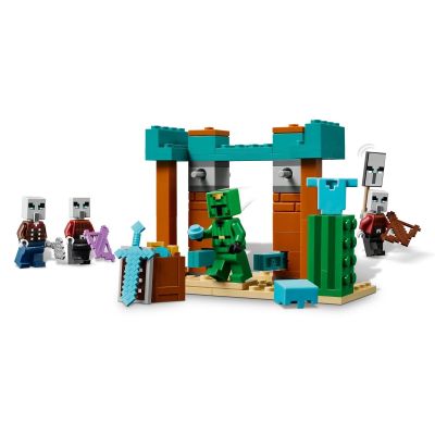 4. LEGO MINECRAFT 21267 Desert Illager Patrol