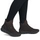 12. Women's comfortable insulated ankle boots chocolate brown Rieker 55069-25