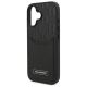 6. Karl Lagerfeld Cardslots Monogram iPhone 16 Case - Black