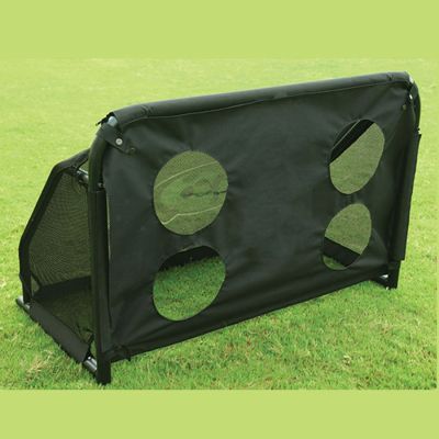 2. Metal goal 300x155 cm with shooting mat
