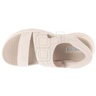 3. Skechers Slip-Ins: Go Walk Flex Sandal - Enticing 141482-NAT Gray 37