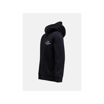6. Peak Performance Jr Original Zip Hood black