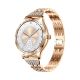 3. VELTORI VT350-1 Women's Smartwatch Rose Gold Bracelet