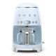 SMEG coffee machine model DCF02PBEU pastel blue