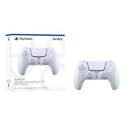 10. Sony PS5 Dualsense v2 Chrome Pearl Controller