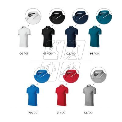 5. Malfini Premium Perfection plain M MLI-25171 polo shirt