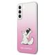 2. Karl Lagerfeld Choupette Eat Case for Samsung Galaxy S22+ - Pink