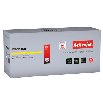 Activejet ATK-5280YN Toner (replaces Kyocera TK-5280Y; Supreme; 11000; yellow)