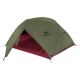MSR 10332 Backpack Tent Dome Tent 3 Person Green, Red