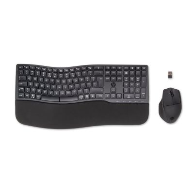 3. HP 680 Comfort Dual-Mode Wireless/Bluetooth Keyboard and Mouse Combo Wireless Black 8T6L6AA