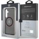 8. Mercedes Double Layer W Red MagSafe case for Samsung Galaxy S24 - black