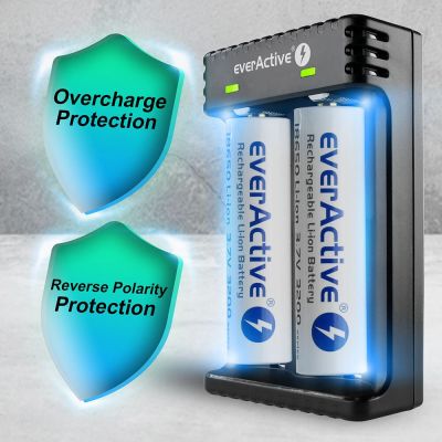 2. EVERACTIVE CHARGER FOR CYLINDRICAL LI-ION BATTERIES LC200