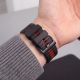 6. Tech-Protect Iconband Pro Strap for Garmin Fenix 5X / 5X Plus / 6X / 6X Pro / 7X / 8 / 8 Pro / 9 / 9 Pro (51 mm) – Black-Red