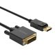 3. Orico XD-DTD DisplayPort to DVI 4K Cable 1m - Black