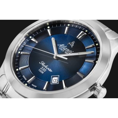 4. Atlantic Seahunter Men's Watch 71365.41.51 + BOX