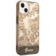 4. Guess GUHCP14MHGPLHC iPhone 14 Plus 6.7" ocher hardcase Porcelain Collection