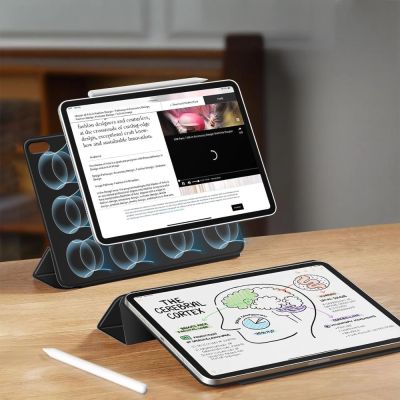 8. Tech-Protect Smartcase Magnetic for iPad 10.9” 2022 / iPad 11” 2025 - black