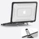 7. Tech-Protect Kevlar Pro Case for MacBook Neo 13" 2026 - Black and Clear