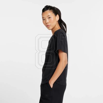 5. New Balance Sport Jersey Relaxed Logo W T-shirt WT43583BK