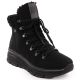 7. Waterproof insulated women's hiking boots in black Rieker 48034-00