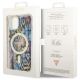 8. Guess Leopard MagSafe case for iPhone 14 - blue