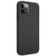4. AMG Leather Hot Stamped Case for iPhone 12 Pro Max - Black