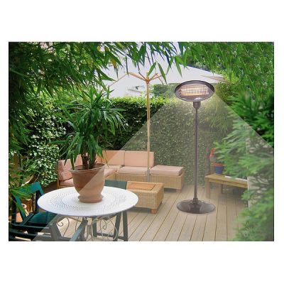 2. Olympia BS 55 Black 2000 W Infrared Electric Heater