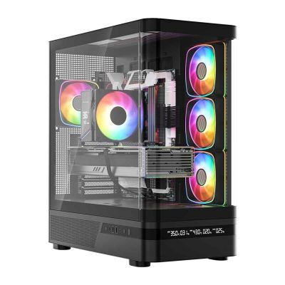 29. MODECOM VOLCANO AQ 200 ARGB MIDI CASE BLACK