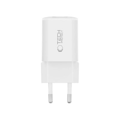 3. Tech-Protect NCM33W 2-port PD33W/QC3.0 wall charger - white