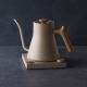 Fellow Stagg EKG PRO 900ml Sesame Beige Electric Kettle with Wooden Handle