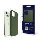 3mk Hardy Silicone MagCase for iPhone 15 Plus - green