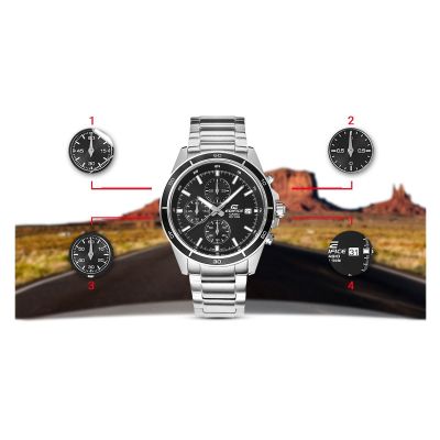 5. CASIO EDIFICE EFR-526D-1AVUEF Men's Watch + B0X