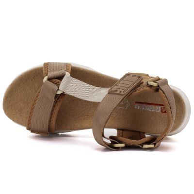 3. Women's platform sports sandals camel Artiker 58C1231